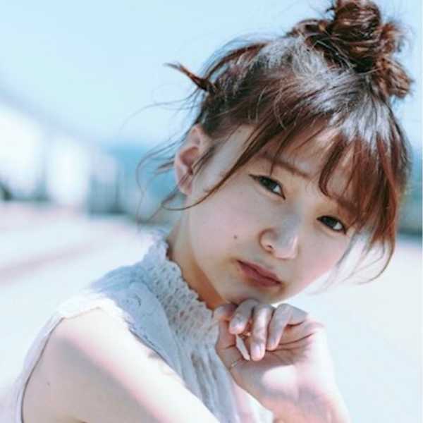 ラベンダーピンク/お団子アレンジ