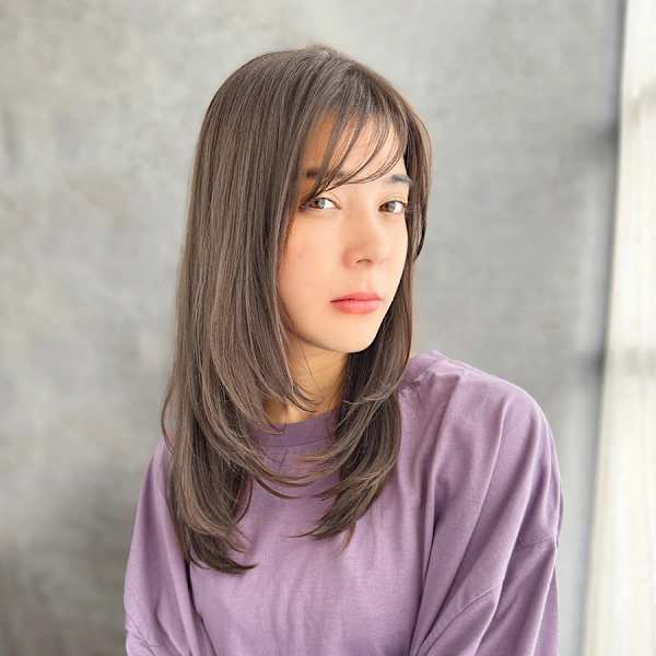 20代30代40代　ミセス透明感小顔くびれレイヤーロング