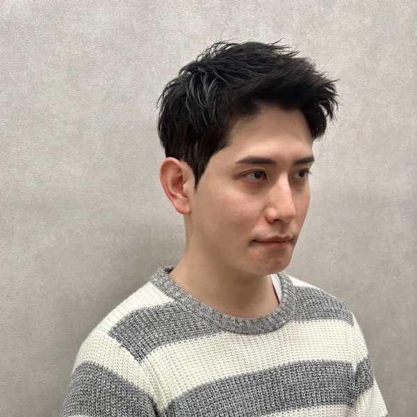 短髪/ダウンパーマ/髪質改善