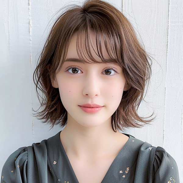 ふんわりナチュラルショート|ano たまプラーザ