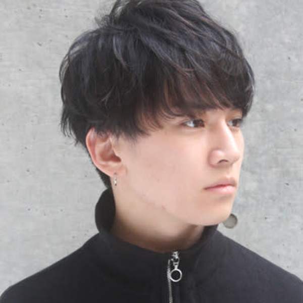 マッシュニュアンスパーマ