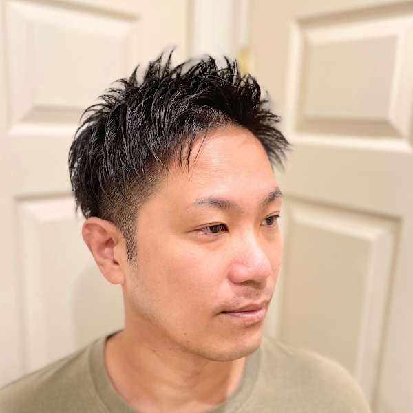 ツーブロックショートスタイル|アットグラーロ名古屋大須店