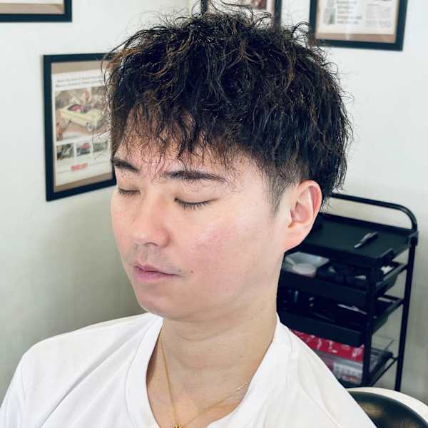 【30代 男性】ロンドンウルフツイスト(大宮/バーバー)