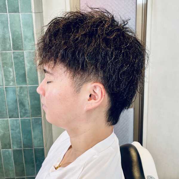 【30代 男性】ロンドンウルフツイスト(大宮/バーバー)
