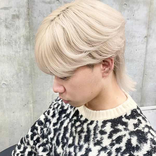 ハイトーン韓国風ウルフカット[高崎/高崎駅]