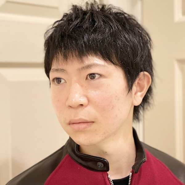 セクシー男子の束感パーマ|アットグラーロ名古屋大須店