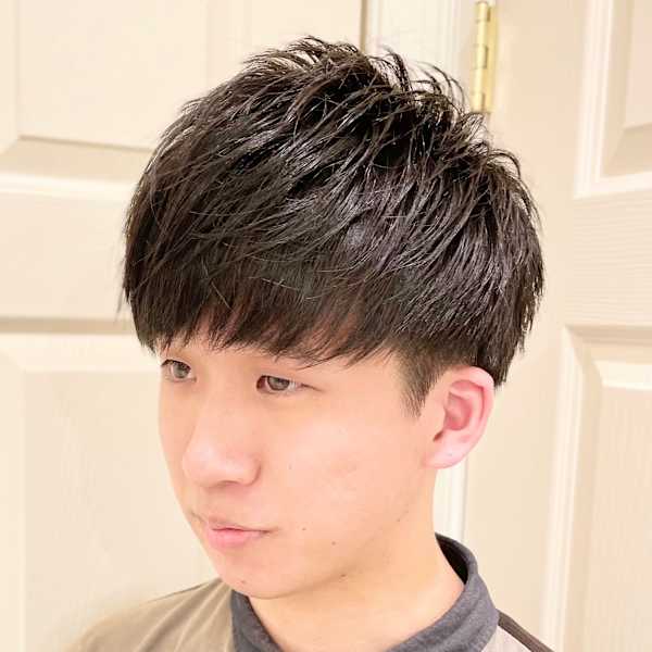 ☆ミディアムの王道☆ナチュラルマッシュ！|アットグラーロ名古屋大須店