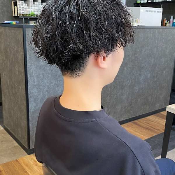PROGRESS　フレスポ富沢店×メンズ×パーマ