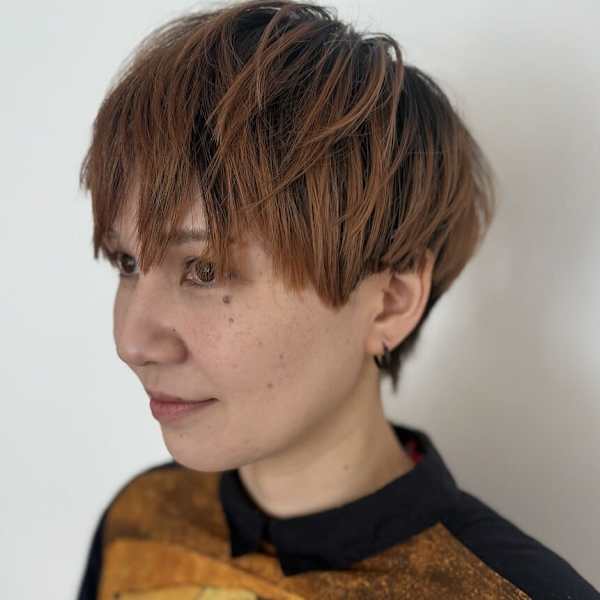 ハンサムマッシュショート