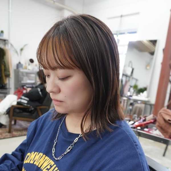 【BOW style】前髪インナーカラー