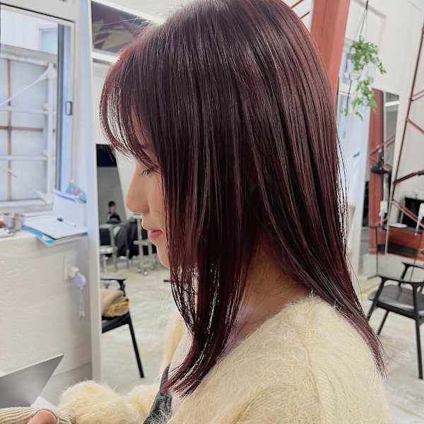 冬の暖色カラー 髪質改善カラー×カシミヤトリートメント