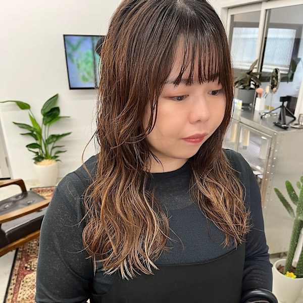 ロングゆるパーマ