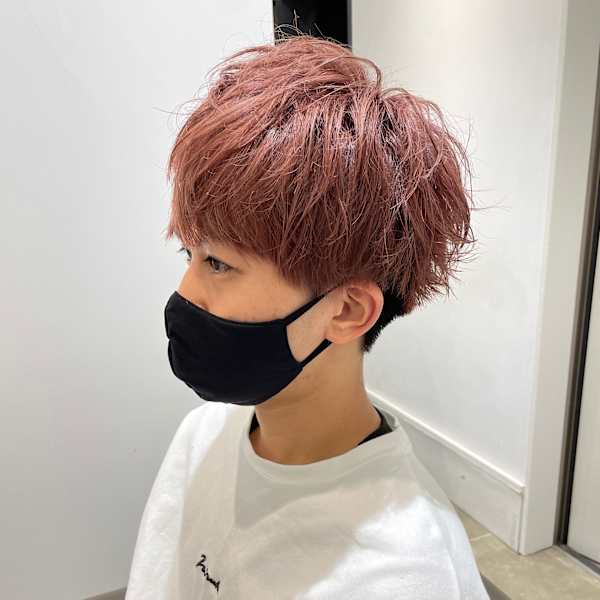 メンズマッシュショート/韓国メンズ/越谷