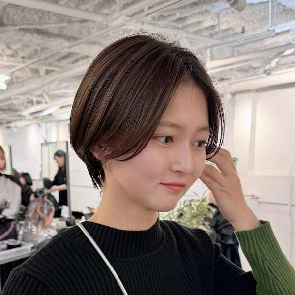 丸みショート