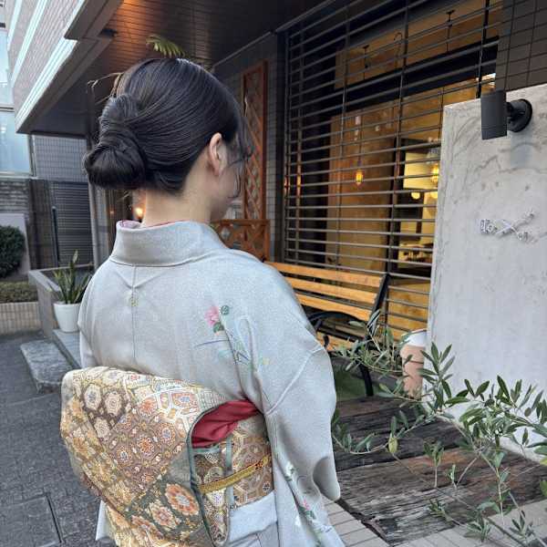 訪問着着付けヘアセット