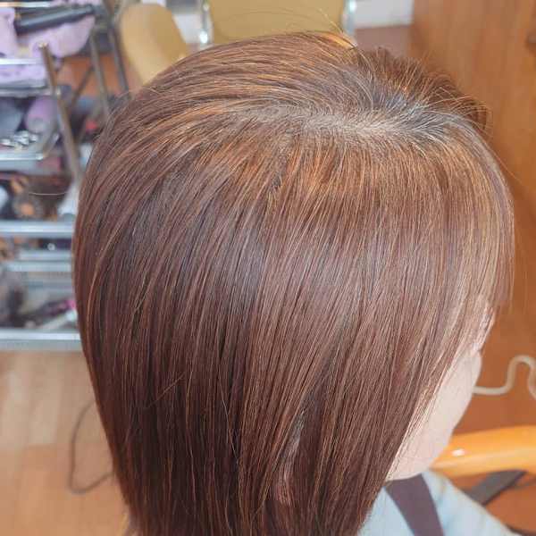 美髪ストレート