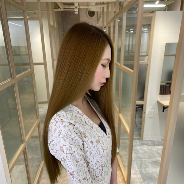 ゆるふわ艶ベージュ❤︎×髪質改善|髪質改善/縮毛矯正専門店Hailey