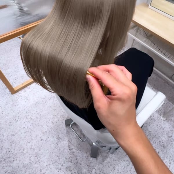 ゆるふわグレージュカラー❤︎|髪質改善/縮毛矯正専門店Hailey