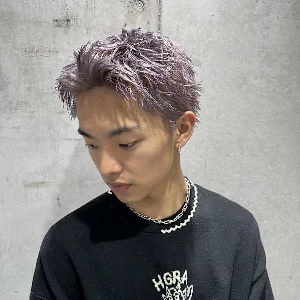 ジェットモヒカン/アップバング/スパイキーショート/メンズ