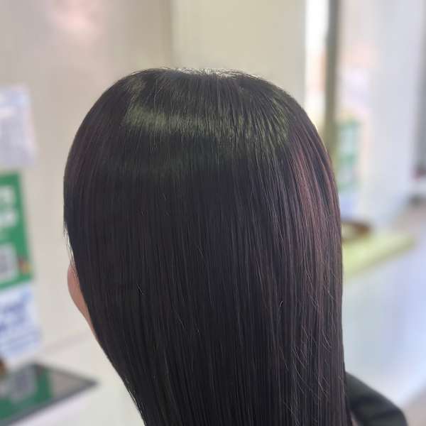 ★艶髪ブラック×ロブ|Hair'sDeparture KIHARA