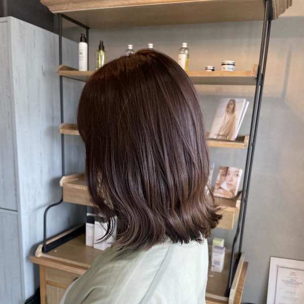 大人可愛い/マロンべージュ|latte hair lily