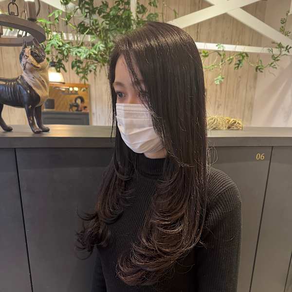 ロングレイヤー/韓国ヘア/レイヤーカット/越谷