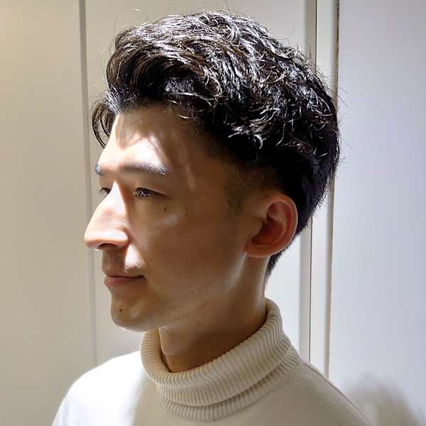 ツーブロック/パーマ|N.BARBER GINZA【エヌドットバーバー銀座】