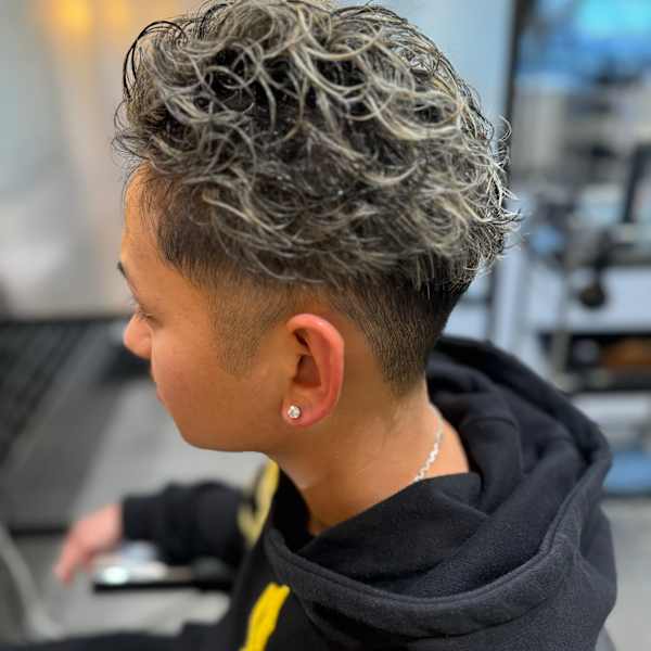 フルメッシュ×極道パーマ