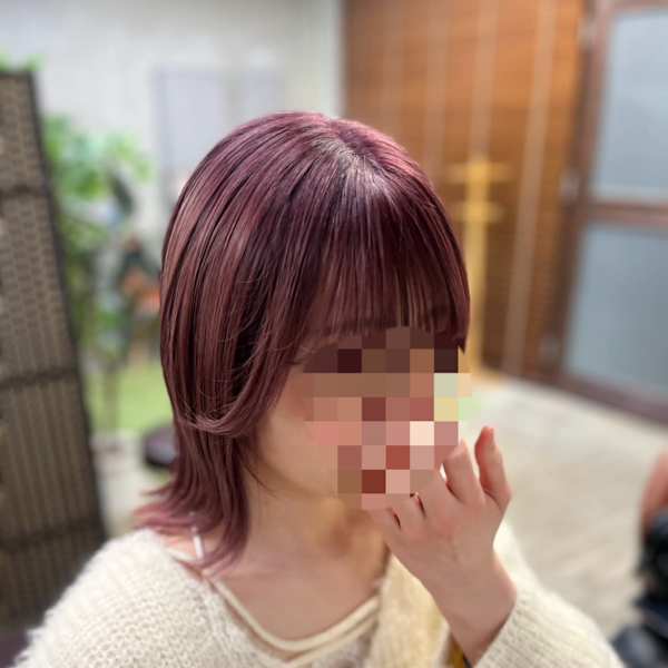 バイオレットピンググレージュ🌈　|Cherie cut