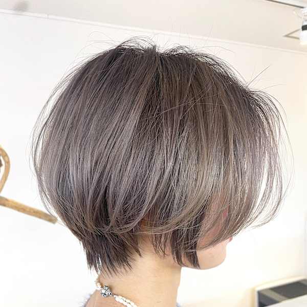  似合わせカット 美髪 30代 40代 50代　大人ショート