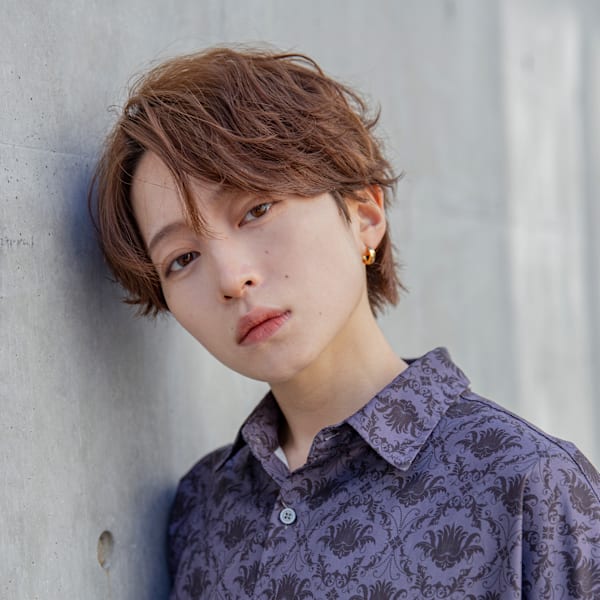 【小久保style】メンズカットツーブロックツイストウルフ|CITY