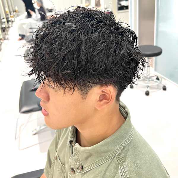 刈り上げマッシュ×ツイストスパイラル【松戸/メンズ】
