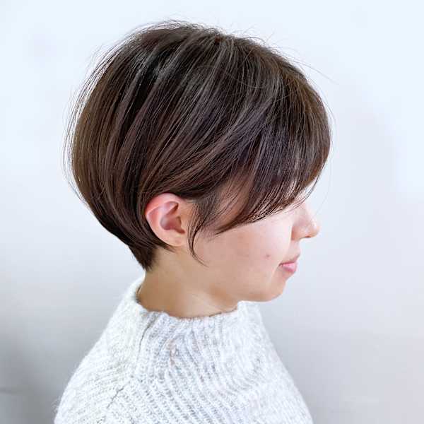  似合わせカット 美髪 30代 40代 50代　大人ショート