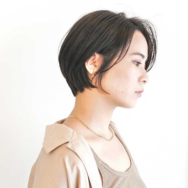 似合わせカット 美髪 30代 40代 50代 大人ショート|BLOCK hairmake