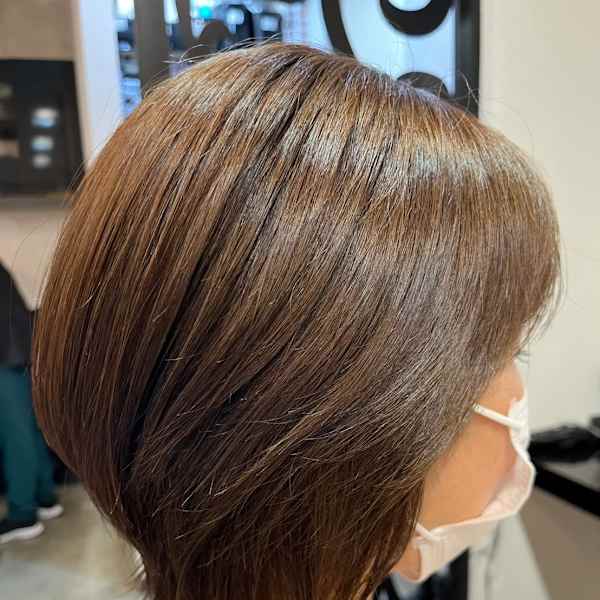 ウルフレイヤー/ ウルフショートカット赤羽美容室30代40代