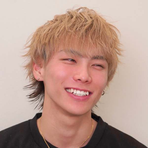 骨格診断　ナチュラル、ウェーブ　マッシュウルフ　無造作