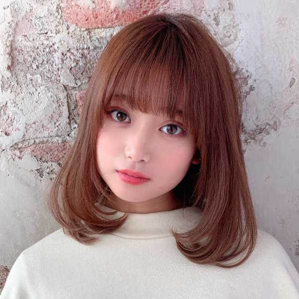 大人可愛い/ショートボブ/メルティカラー/似合わせカット 