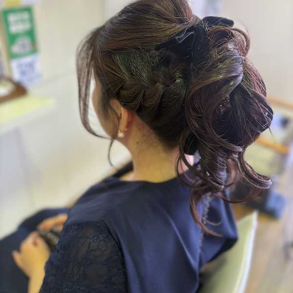 ★ポニーテールアレンジ×編み込み|Hair'sDeparture KIHARA