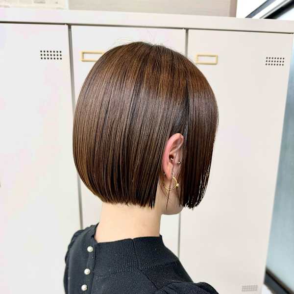 大人ミニボブスタイル@fullbloom|full bloom