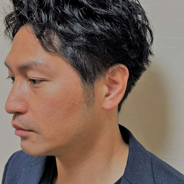 ビジネスにも使える、ふんわりスタイル