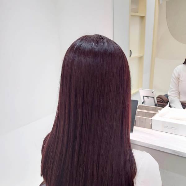 上品な艶感！バーガンディカラー【北條】|tocca hair&treatment 三宮ANNEX