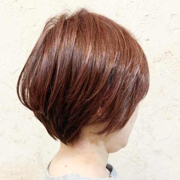 【Flor_戸塚】*大人ショート+オレンジベージュ*