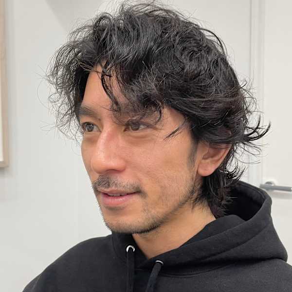 大人男性◎ハードパーマスタイル