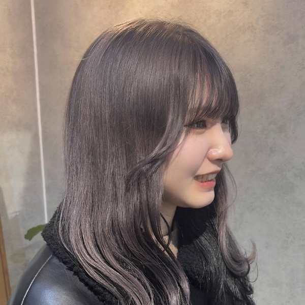 ○レイヤーカットを活かしたデザインカラー