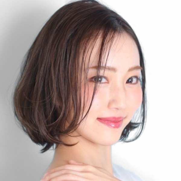 ショート・ボブ/白髪ぼかし/ハイライト/絶壁解消/