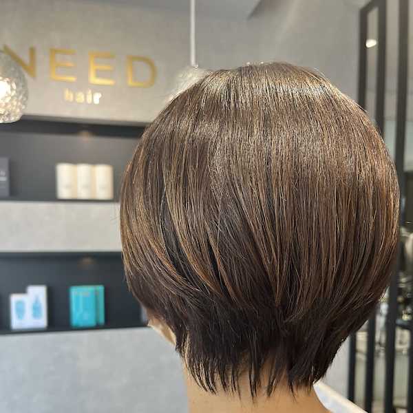 30代/40代/50代/ショート/髪質改善/縮毛矯正