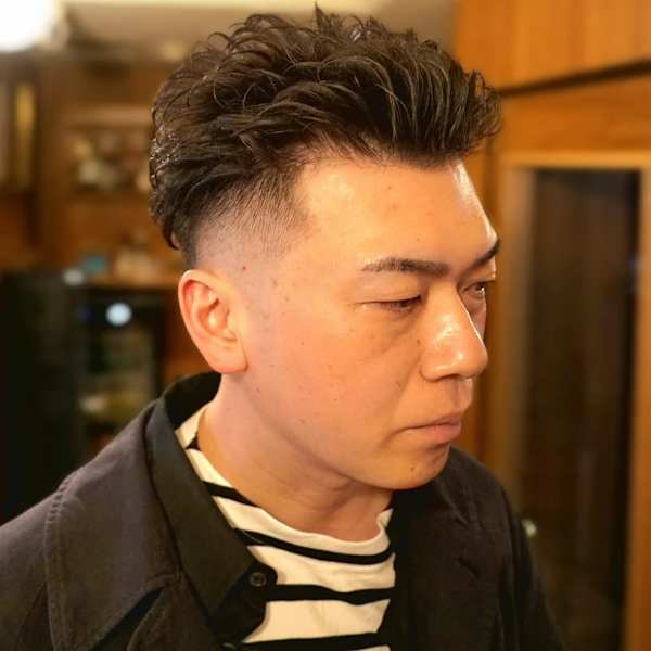 フェード 理容室 バーバー バーバースタイル 刈り上げ 短髪