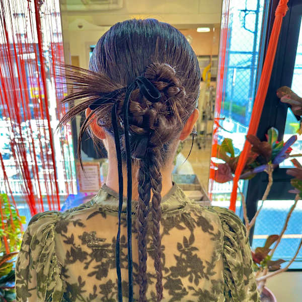 結婚式、パーティーに ヘアセット ヘアアレンジ