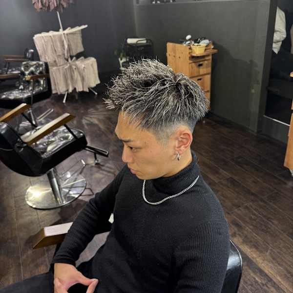 【ホワイトメッシュ×ツイスト】|Love&Hair Mahalo