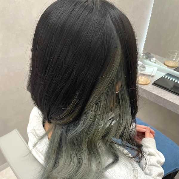 美髪髪質改善トリートメント/似合わせカット/フェミニンロング